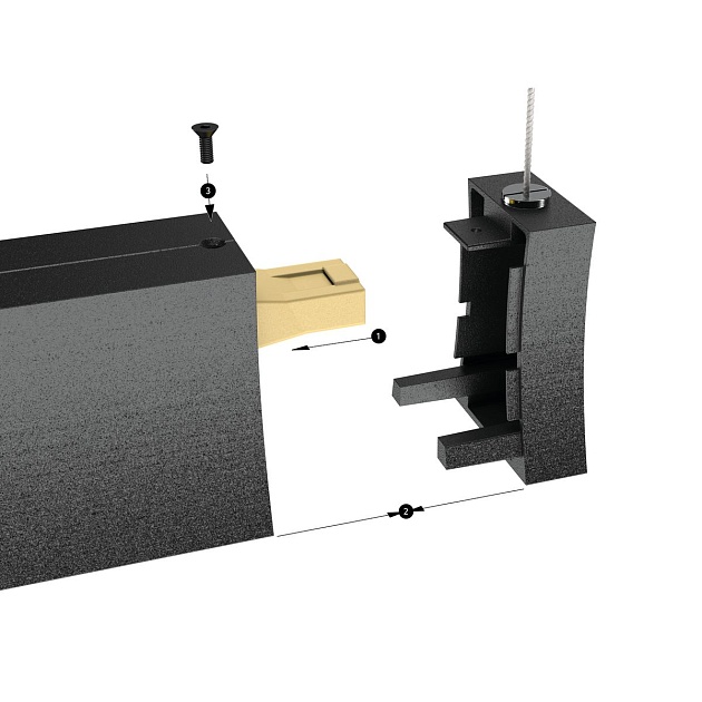 Заглушка с креплением к потолку Mantra Hanok 7556 изображение 3 Заглушка с креплением к потолку Mantra Hanok 7556 Фото № 3
