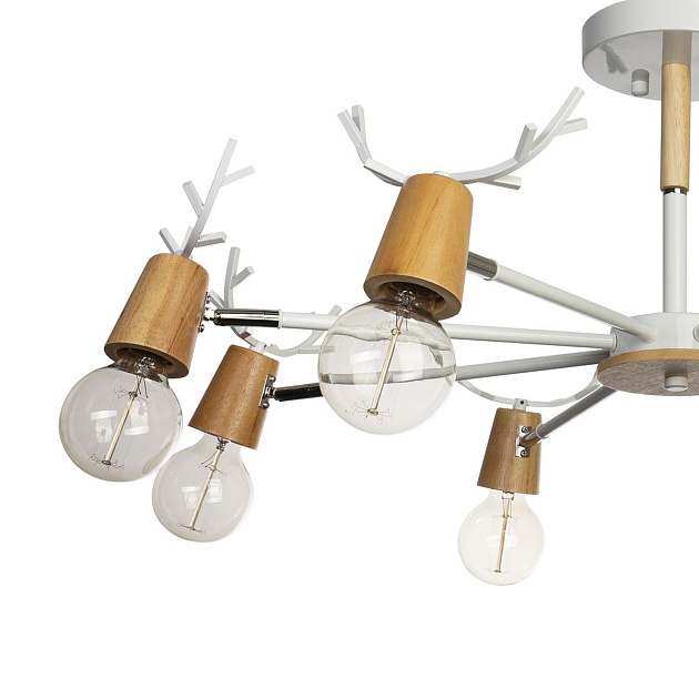 Потолочная люстра Loft IT Sven 10024/8 White изображение 5 Потолочная люстра Loft IT Sven 10024/8 White Фото № 5