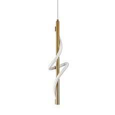 Подвесной светодиодный светильник Indigo Intreccio 14025/1P Brass V000144L 2