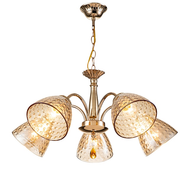 Подвесная люстра Escada Freesia 658/5PL Gold Фото № 1