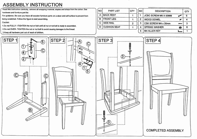 Кухонный стул Woodville Goodwin 11001 изображение 2 Кухонный стул Woodville Goodwin 11001 Фото № 2