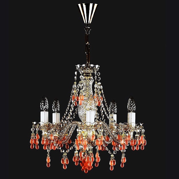 Подвесная люстра Artglass Rosana V. VIno Rozalin изображение 1 Подвесная люстра Artglass Rosana V. VIno Rozalin Фото № 1