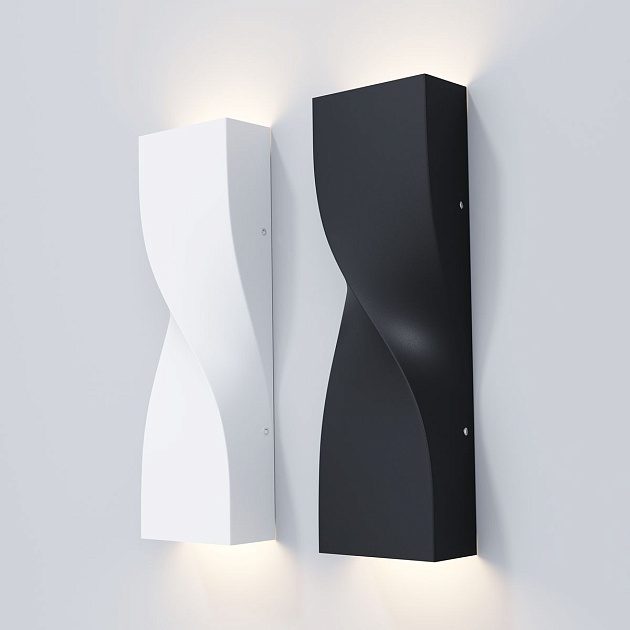 Уличный настенный светодиодный светильник Maytoni Twist O040WL-L11W3K Фото № 3