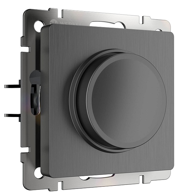 Диммер Werkel графит рифленый W1142004 4690389158513 изображение 1 Диммер Werkel графит рифленый W1142004 4690389158513 Фото № 1