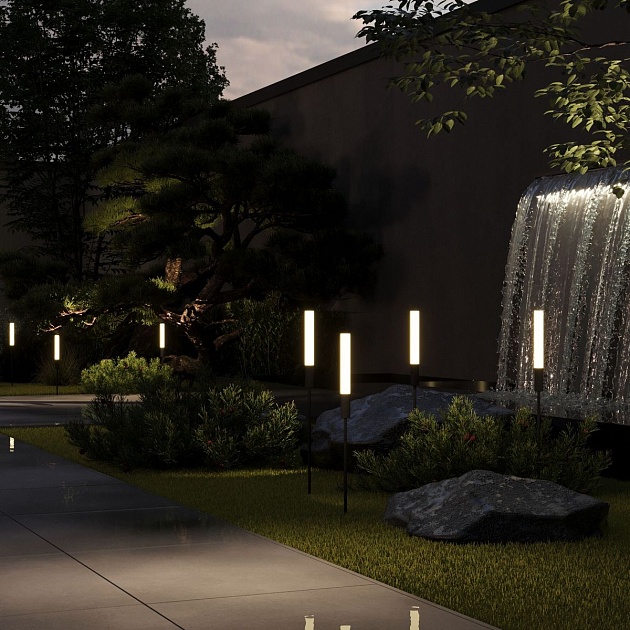 Ландшафтный светодиодный светильник Elektrostandard Invi 35155/F a069445 изображение 4 Ландшафтный светодиодный светильник Elektrostandard Invi 35155/F a069445 Фото № 4