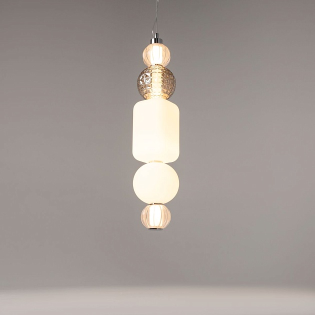 Подвесной светодиодный светильник Maytoni Collar P069PL-L35CH3K изображение 6 Подвесной светодиодный светильник Maytoni Collar P069PL-L35CH3K Фото № 6