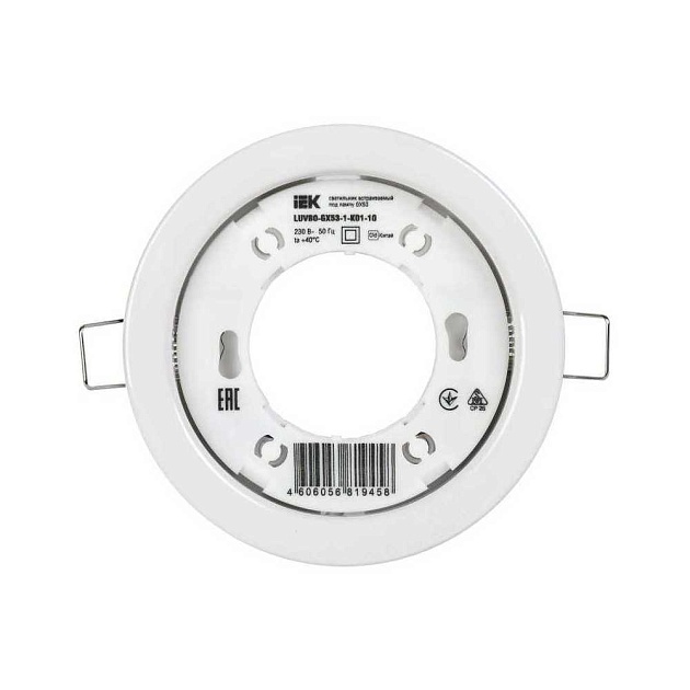 Встраиваемый светильник IEK LUVB0-GX53-1-K01-10 Фото № 1