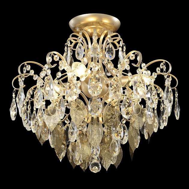 Потолочная люстра Crystal Lux Esmiralda PL4 Gold Фото № 8