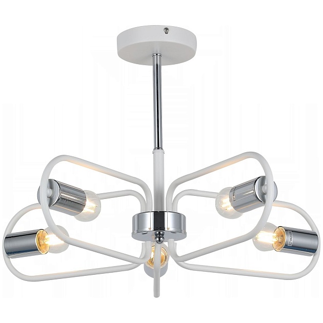 Потолочная люстра Illumico IL8253-5COU-79 WH CR изображение 1 Потолочная люстра Illumico IL8253-5COU-79 WH CR Фото № 1