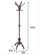 Напольная вешалка Мебелик В 12Н 000680 2