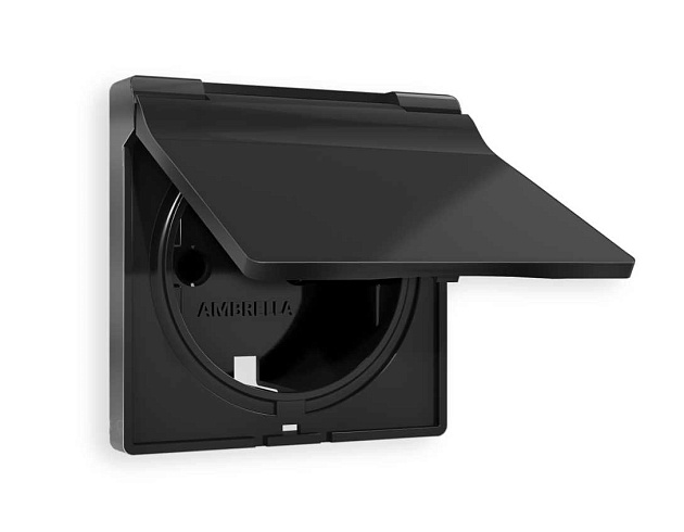 Лицевая панель розетки AMBRELLA VOLT AP8080 Фото № 1