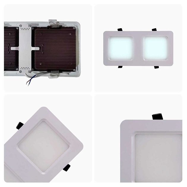 Встраиваемый светодиодный светильник Apeyron 42-018 изображение 13 Встраиваемый светодиодный светильник Apeyron 42-018 Фото № 13