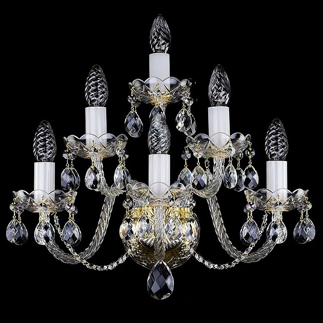 Бра Artglass Mirka VI. Full Cut White CE Фото № 1