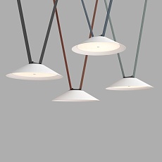 Трековый светодиодный светильник Denkirs Belty Flow DK5564-WH+BK 1