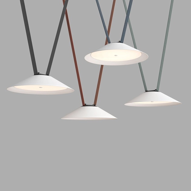 Трековый светодиодный светильник Denkirs Belty Flow DK5564-WH+BK Фото № 2