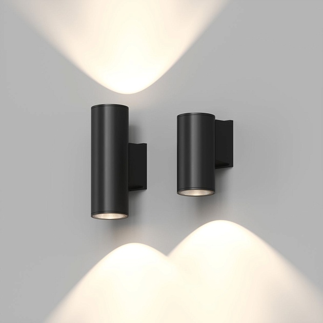 Уличный настенный светильник Denkirs Borg DK9821-BK Фото № 4