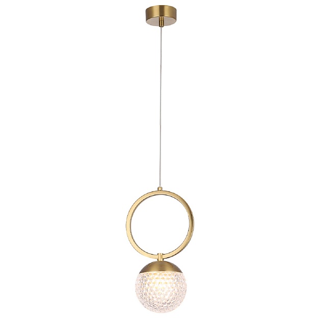 Подвесной светильник Crystal Lux Carolina SP1 V1 BRASS Фото № 3