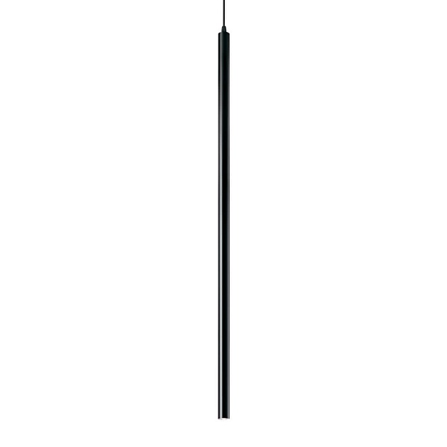 Подвесной светодиодный светильник Ideal Lux Ultrathin D100 Round Nero 142913 изображение 1 Подвесной светодиодный светильник Ideal Lux Ultrathin D100 Round Nero 142913 Фото № 1