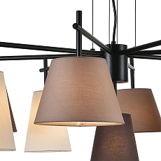 Подвесная люстра Indigo Abbinare 13032/9P Black V000535 2