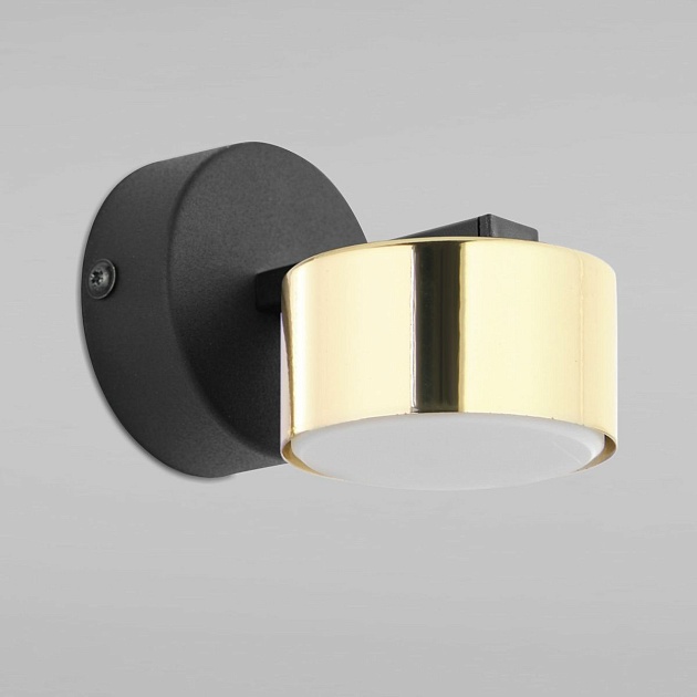 Бра TK Lighting 6090 Dallas Gold Black Фото № 1