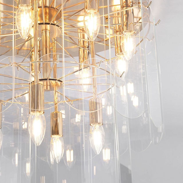 Потолочная люстра Eurosvet Claire 60170 a069015 Smart изображение 4 Потолочная люстра Eurosvet Claire 60170 a069015 Smart Фото № 4