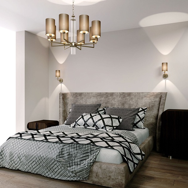 Подвесная люстра Eurosvet Soffio 60134/6 никель изображение 6 Подвесная люстра Eurosvet Soffio 60134/6 никель Фото № 6