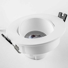 Рамка термостойкая PVC д/крепления LED источника света в подвесном потолке Singo Lightstar 012606 3