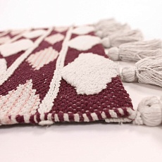 Ковер Tkano из хлопка бордового цвета Argyle из коллекции Ethnic, 160х230 см TK18-DR0002 1