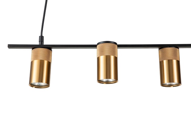 Подвесная люстра Indigo Liberta 11014/4P Gold V000148 Фото № 5