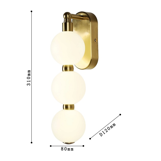 Бра Favourite Gubbare 4014-1W изображение 2 Бра Favourite Gubbare 4014-1W Фото № 2