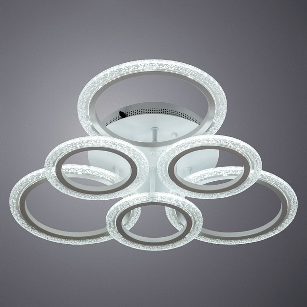 Потолочная светодиодная люстра Arte Lamp Camelia A2533PL-60WH изображение 3 Потолочная светодиодная люстра Arte Lamp Camelia A2533PL-60WH Фото № 3
