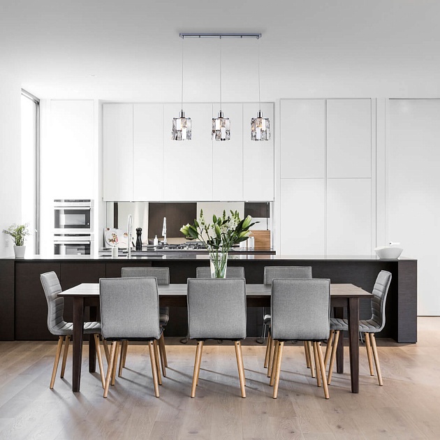 Подвесной светильник Eurosvet 50101/3 хром Фото № 5