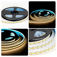 Светодиодная лента OGM 19,2W/m 240LED/m 2835SMD дневной белый 5M LSE-266 2