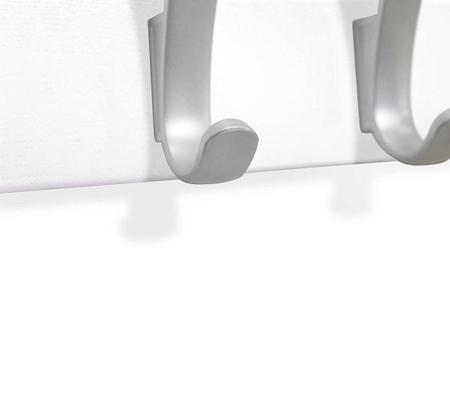 Настенная вешалка Sheffilton SHT-WH20 беленый/серебро 1933220401 Фото № 2