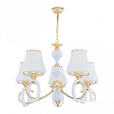 Подвесная люстра Arte Milano Florentia-2387 302387/5 Wh/Gd