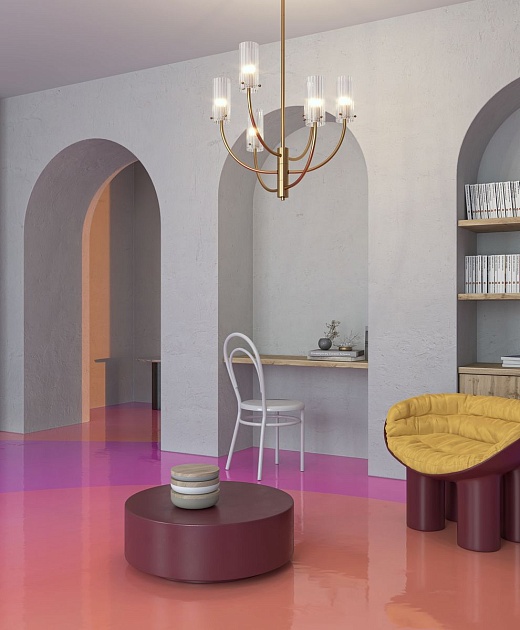 Подвесная люстра Maytoni Arco MOD223PL-06BS изображение 7 Подвесная люстра Maytoni Arco MOD223PL-06BS Фото № 7