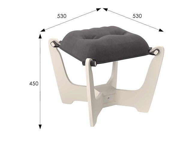 Банкетка Мебелик Монд 007012 изображение 3 Банкетка Мебелик Монд 007012 Фото № 3