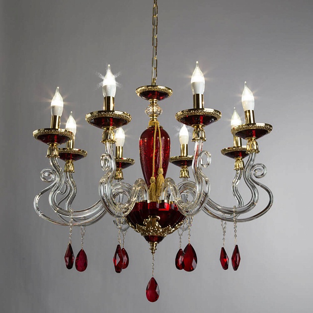 Подвесная люстра Divinare Simona 5125/10 LM-8 изображение 3 Подвесная люстра Divinare Simona 5125/10 LM-8 Фото № 3