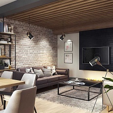 Подвесной светильник Crystal Lux KRUS SP1 BLACK 1