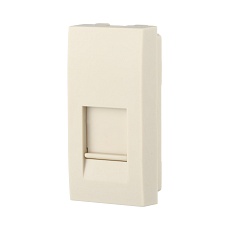 Накладка LK Studio для розетки телефонной, компьютерной RJ,45х22,5мм (бежевый) LK45 853101-1 1