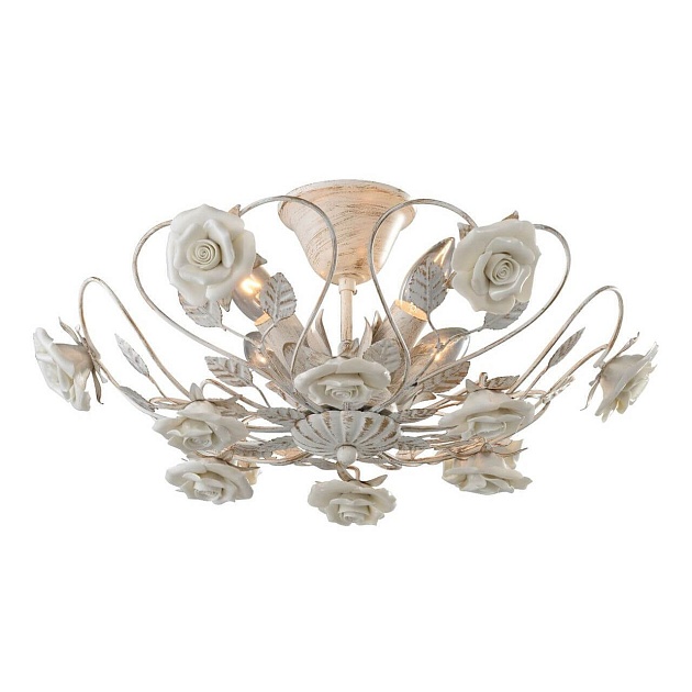 Потолочный светильник Arte Lamp Rosita A6358PL-4WG изображение 1 Потолочный светильник Arte Lamp Rosita A6358PL-4WG Фото № 1