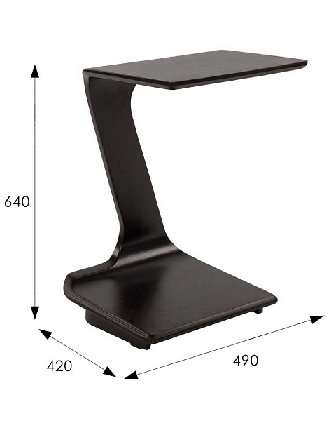 Приставной стол Мебелик Неро 005271 Фото № 3