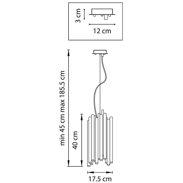 Подвесная люстра Lightstar Savona 816027 Фото № 4