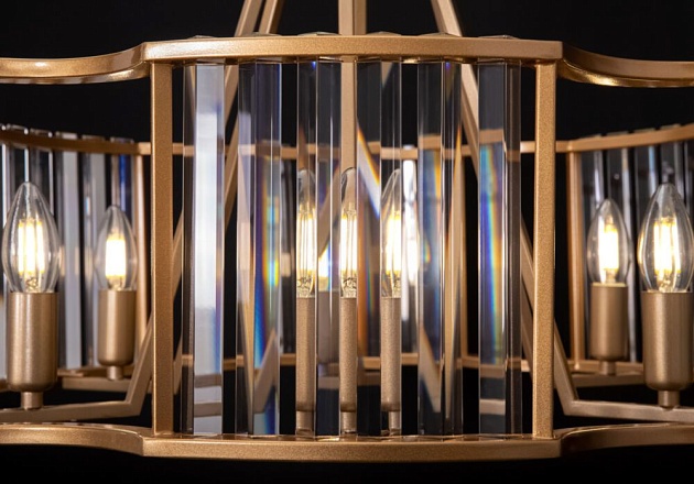 Подвесная люстра Maytoni Solar MOD087PL-06G Фото № 2