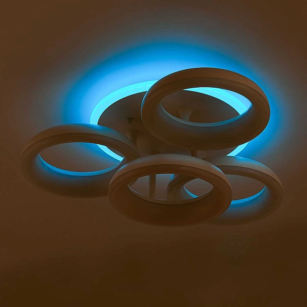 Потолочная светодиодная люстра Citilux Паркер Смарт CL225A140E Фото № 11