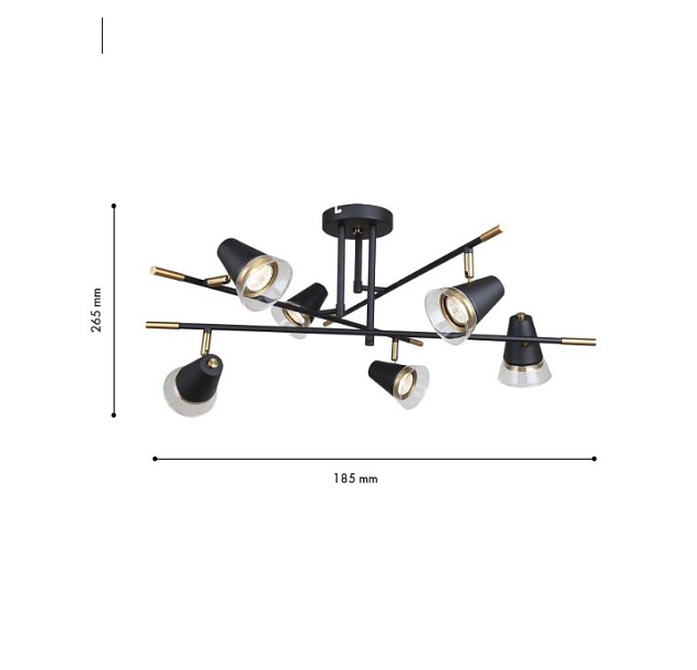Потолочная люстра F-Promo Trandy 4618-6C Фото № 2