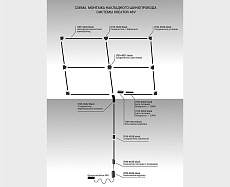 Коннектор X-образный Italline Kreator IT09-9031 black 1