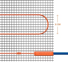 Нагревательный мат Voltum 150 Вт/м 14 м 7 м2 VLT01-150-7.0 2