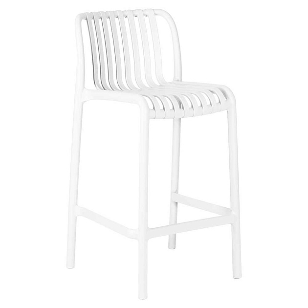 Стул полубарный DOBRIN CHLOE (белый) 777-1PP-LMZL CHLOE Фото № 1