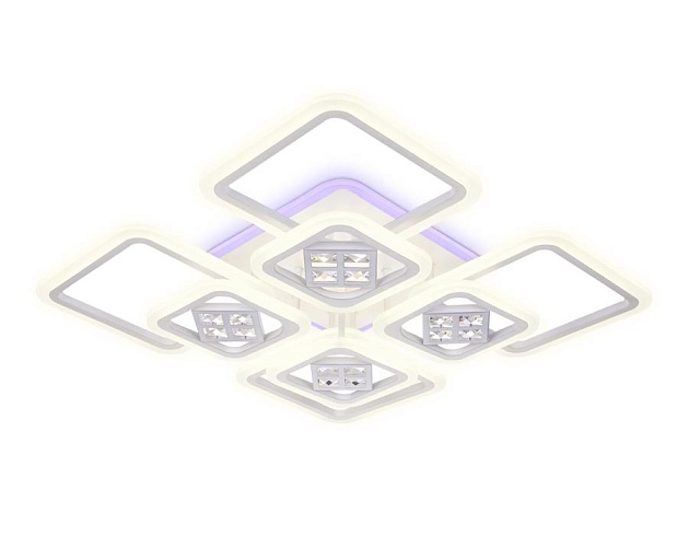 Потолочная светодиодная люстра Ambrella light Ice FA289 Фото № 1